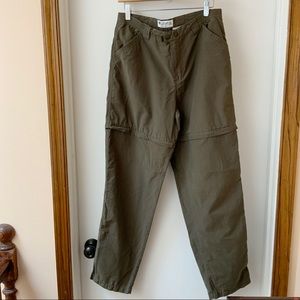 Columbia Womens zip off hiking pants size 10